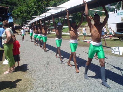 Under 19 eight on its way to the water